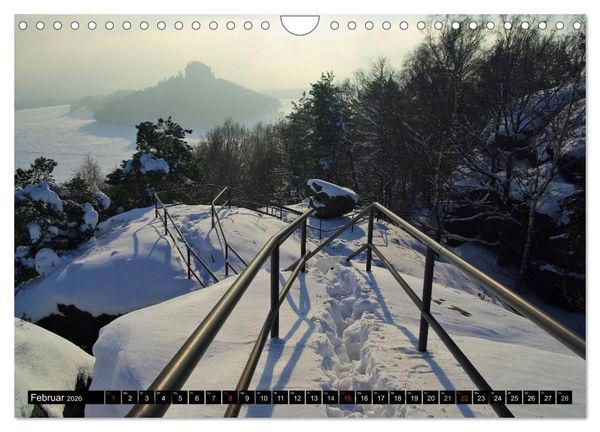 Produktbild: Elbsandsteingebirge (Wandkalender 2026 DIN A4 quer), CALVENDO Monatskalender