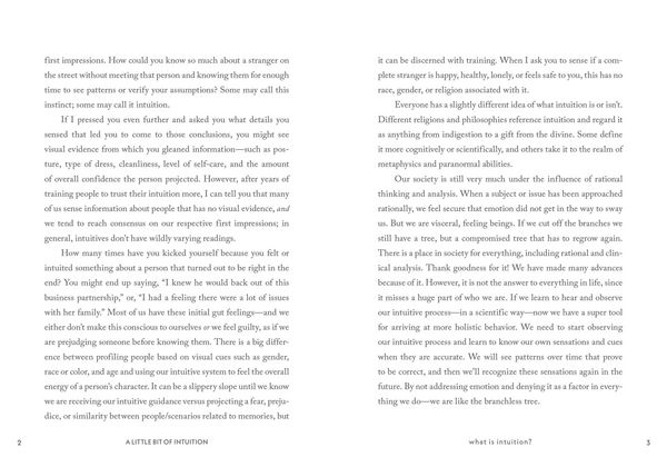 Produktbild: A Little Bit of Intuition