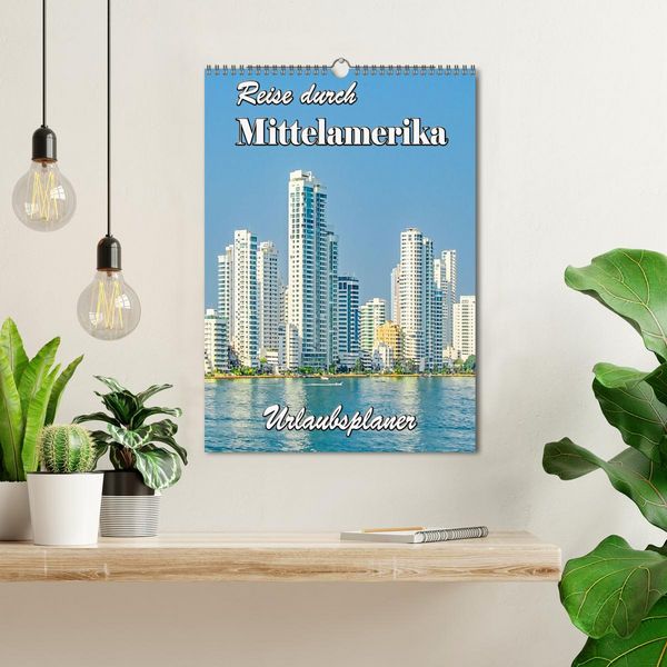 Produktbild: Reise durch Mittelamerika - Urlaubsplaner (Wandkalender 2026 DIN A3 hoch), CALVENDO Monatskalender