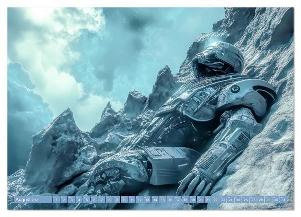 Produktbild: Science Fiction - Fremdartige V&ouml;lker und deren Spuren (hochwertiger Premium Wandkalender 2026 DIN A2 quer), Kunstdruck in Hochglanz