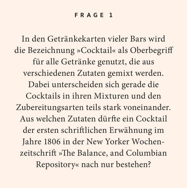 Produktbild: Cocktail-Quiz