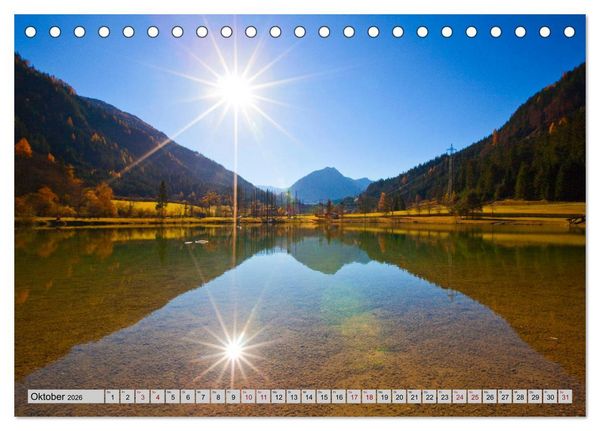 Produktbild: Herzliche Gr&uuml;&szlig;e aus Flachau (Tischkalender 2026 DIN A5 quer), CALVENDO Monatskalender