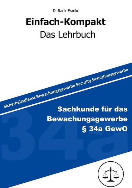 Produktbild: Sachkundepr&uuml;fung gem. &sect; 34a GewO