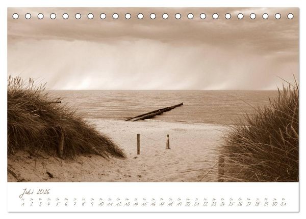 Produktbild: Ostsee-Nostalgie (Tischkalender 2026 DIN A5 quer), CALVENDO Monatskalender