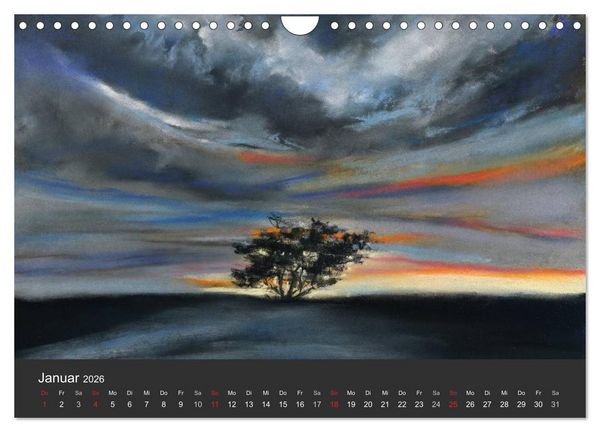 Produktbild: Landschaftspastelle (Wandkalender 2026 DIN A4 quer), CALVENDO Monatskalender