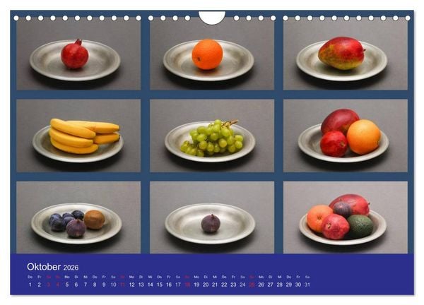 Produktbild: Food (Wandkalender 2026 DIN A4 quer), CALVENDO Monatskalender