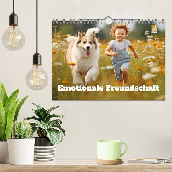 Produktbild: Emotionale Freundschaft (Wandkalender 2026 DIN A4 quer), CALVENDO Monatskalender