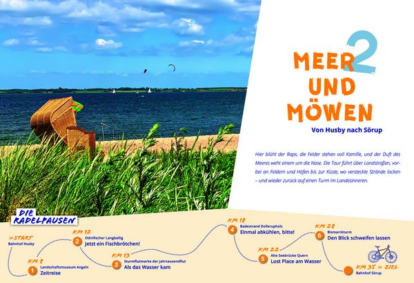 Produktbild: DUMONT Radelzeit an der Ostsee in Schleswig-Holstein