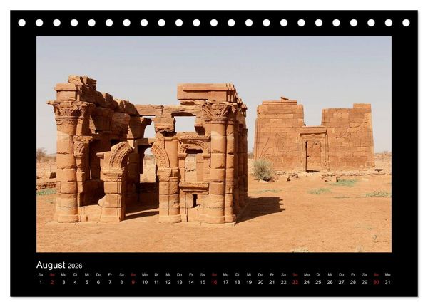 Produktbild: Sudan (Tischkalender 2026 DIN A5 quer), CALVENDO Monatskalender
