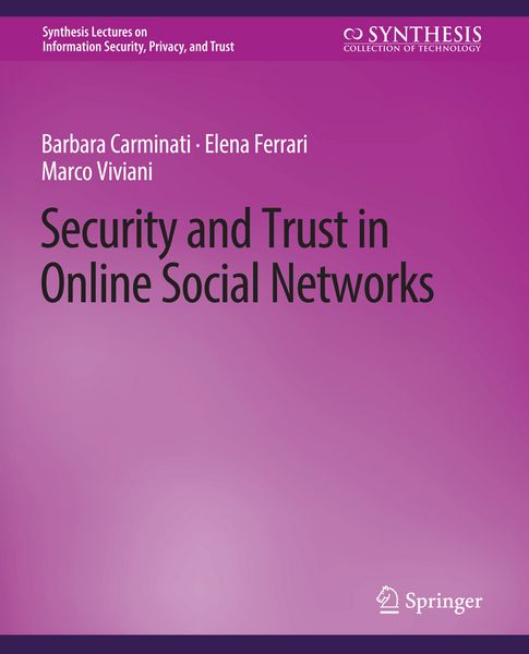Produktbild: Security and Trust in Online Social Networks