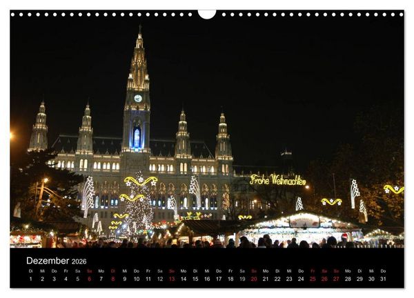 Produktbild: Wien (Wandkalender 2026 DIN A3 quer), CALVENDO Monatskalender