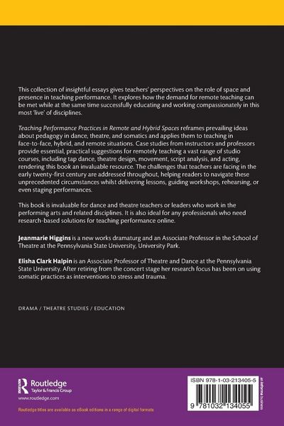 Produktbild: Teaching Performance Practices in Remote and Hybrid Spaces