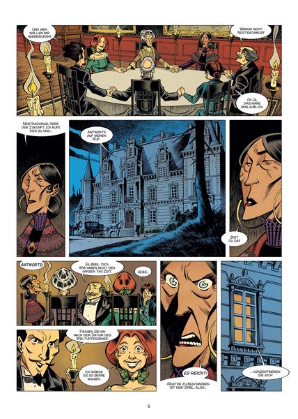 Produktbild: Ars&egrave;ne Lupin und das letzte Geheimnis von Nostradamus (Graphic Novel)