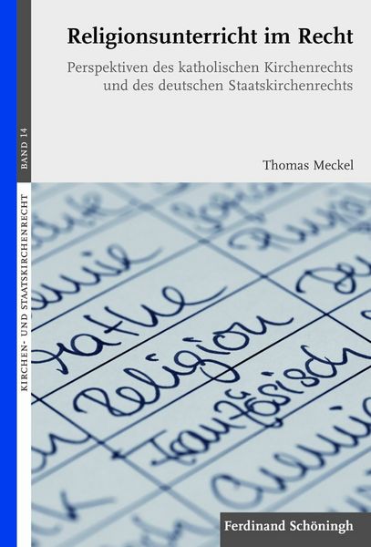 Produktbild: Religionsunterricht im Recht
