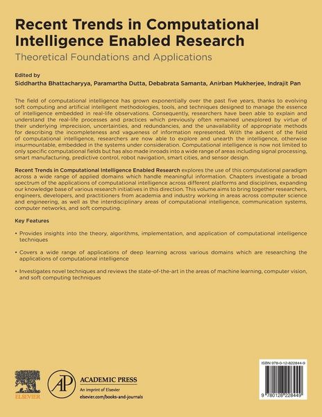 Produktbild: Recent Trends in Computational Intelligence Enabled Research