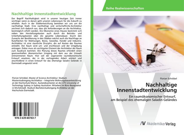 Nachhaltige Innenstadtentwicklung, Taschenbuch von Florian Schröbel, AV Akademikerverlag, 9783639807837