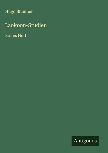 Produktbild: Laokoon-Studien