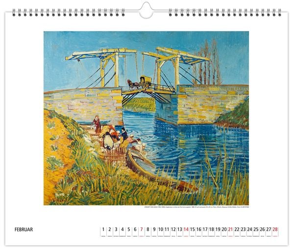 Produktbild: Kunstkalender 2027: Ber&uuml;hmte Meisterwerke der klassischen Moderne