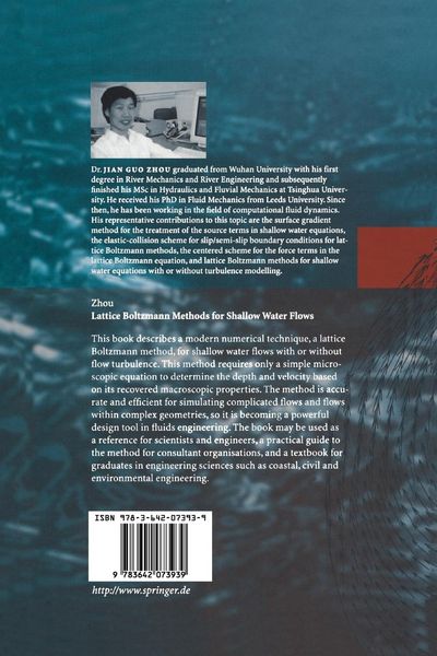 Produktbild: Lattice Boltzmann Methods for Shallow Water Flows