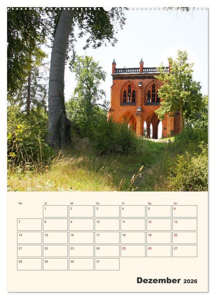 Produktbild: Park Sanssouci und Park Babelsberg (Wandkalender 2026 DIN A2 hoch), CALVENDO Monatskalender