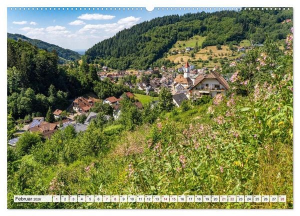 Produktbild: Urlaubsregion Schwarzwald (Wandkalender 2026 DIN A2 quer), CALVENDO Monatskalender