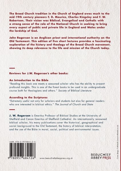 Produktbild: On Being a Broad Church