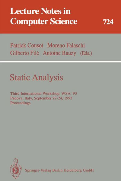 Produktbild: Static Analysis