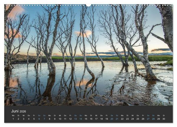 Produktbild: Island (Wandkalender 2026 DIN A2 quer), CALVENDO Monatskalender