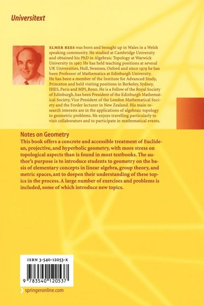 Produktbild: Notes on Geometry