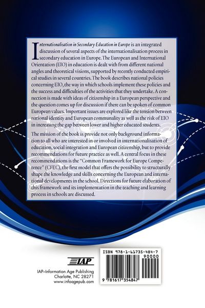 Produktbild: Internationalisation in Secondary Education in Europe