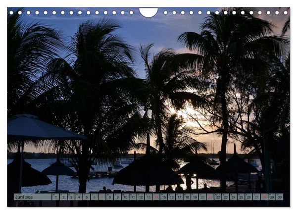 Produktbild: Tr&auml;um dich nach Mauritius (Wandkalender 2026 DIN A4 quer), CALVENDO Monatskalender