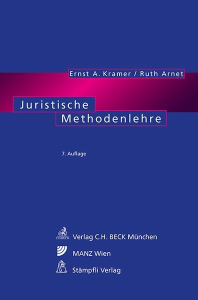 Produktbild: Juristische Methodenlehre