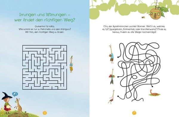Produktbild: Petronella Apfelmus - Knobelspa&szlig; & Zaubersommer. Das gro&szlig;e Ferien-R&auml;tselbuch