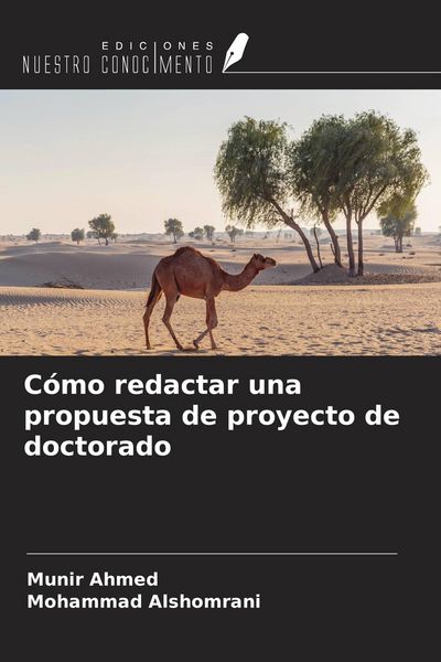 Produktbild: C&oacute;mo redactar una propuesta de proyecto de doctorado