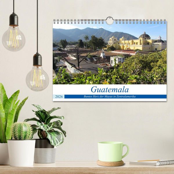 Produktbild: Guatemala - Buntes Herz der Mayas in Zentralamerika (Wandkalender 2026 DIN A4 quer), CALVENDO Monatskalender