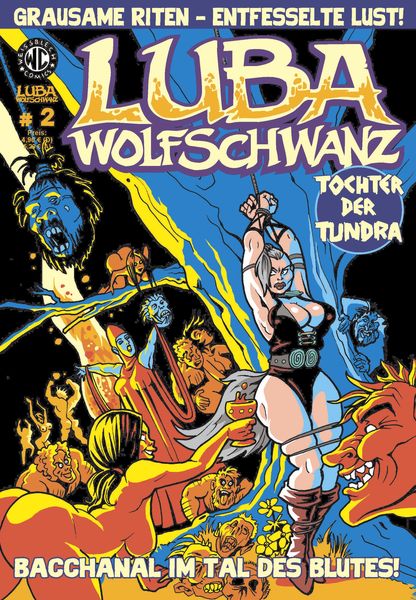 Luba Wolfschwanz 2, Geheftet von Eckart Breitschuh, Weissblech Comics, 978-3-86959-093-6