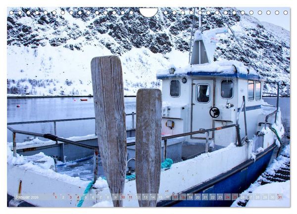 Produktbild: Lyngener Alpen Nord-Norwegen (Wandkalender 2026 DIN A4 quer), CALVENDO Monatskalender