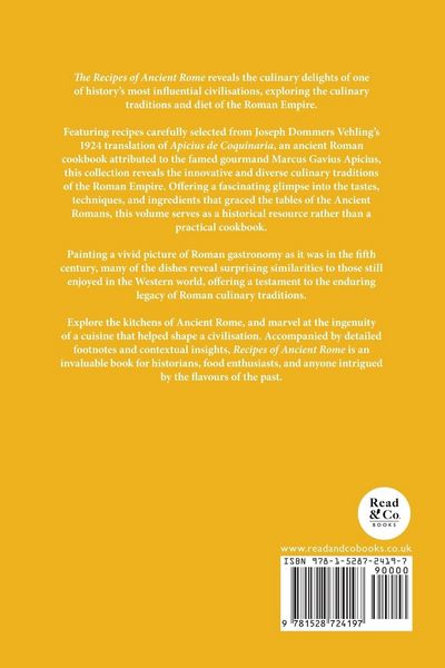 Produktbild: Recipes of Ancient Rome