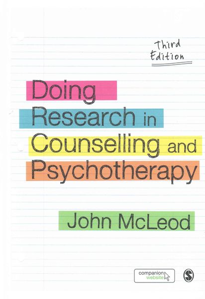 Produktbild: Doing Research in Counselling