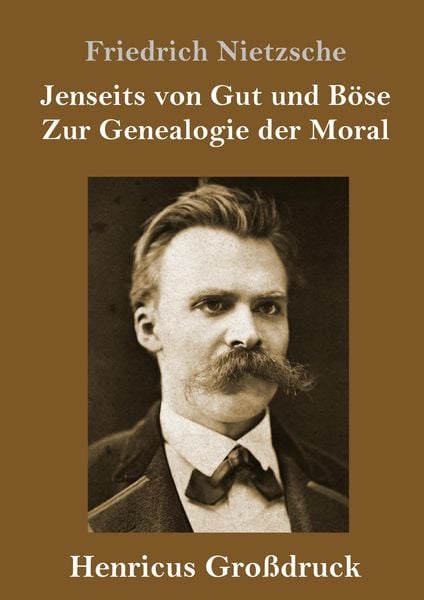 Produktbild: Jenseits von Gut und B&ouml;se / Zur Genealogie der Moral (Gro&szlig;druck)