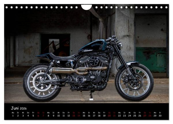 Produktbild: Best of Custom- and Showbikes Kalender (Wandkalender 2026 DIN A4 quer), CALVENDO Monatskalender