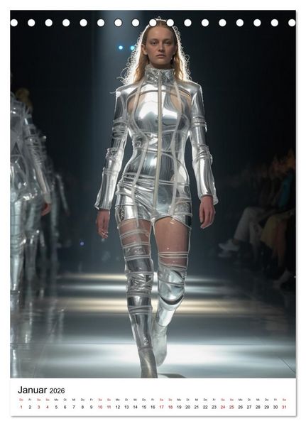 Produktbild: Future Couture (Tischkalender 2026 DIN A5 hoch), CALVENDO Monatskalender