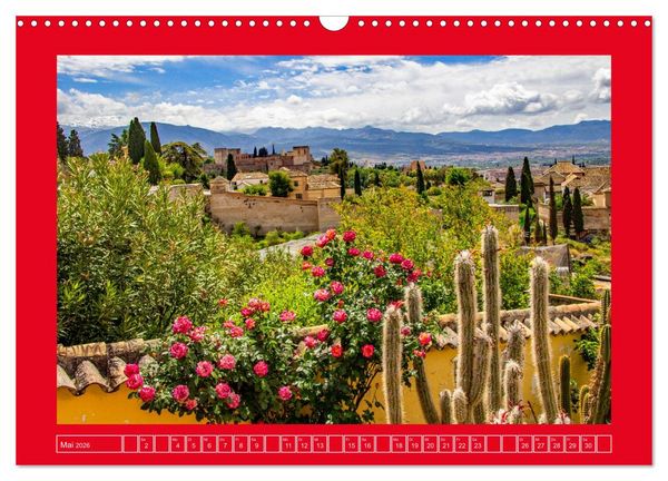 Produktbild: Ein Herz f&uuml;r Granada (Wandkalender 2026 DIN A3 quer), CALVENDO Monatskalender