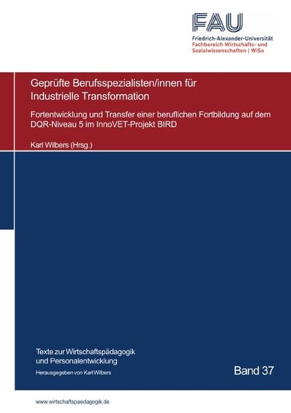 Produktbild: Blaue Reihe / Berufsspezialisten/innen f&uuml;r Industrielle Transformation