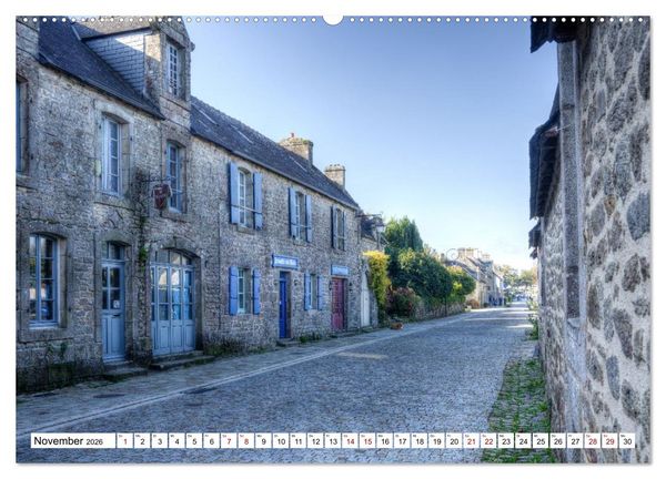 Produktbild: Locronan, ein Highlight in der Bretagne (Wandkalender 2026 DIN A2 quer), CALVENDO Monatskalender