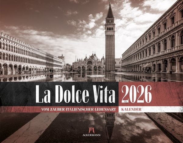 Produktbild: La Dolce Vita Kalender 2026 | Italienische Lebensart