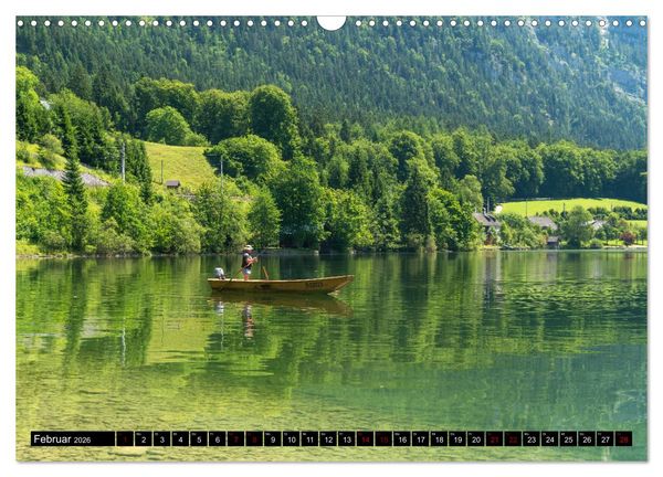 Produktbild: Welterberegion Hallstatt Dachstein (Wandkalender 2026 DIN A3 quer), CALVENDO Monatskalender