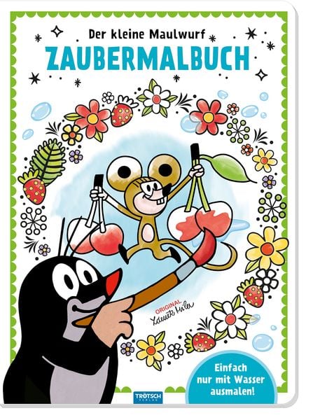 Produktbild: Tr&ouml;tsch Der kleine Maulwurf Malbuch Zaubermalbuch