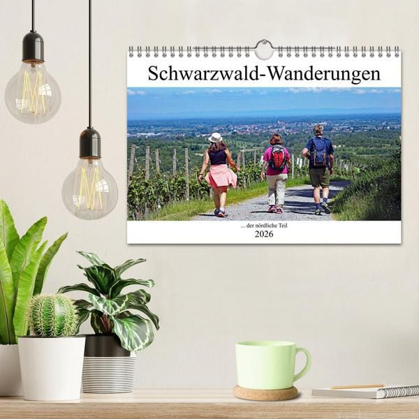 Produktbild: Schwarzwald-Wanderungen (Wandkalender 2026 DIN A4 quer), CALVENDO Monatskalender