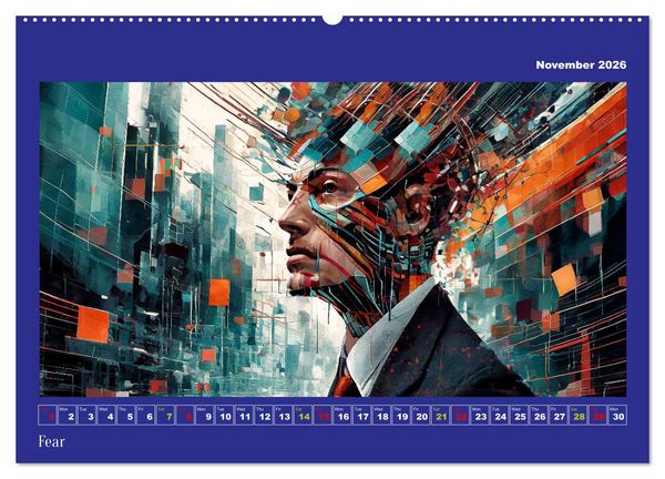 Produktbild: Pixelated Passions (Wall Calendar 2026 DIN A2 landscape), CALVENDO 12 Month Wall Calendar